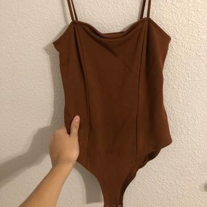 Burnt Orange Bodysuit